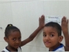 Atividade de adesivagem - Escola EMEI Dilma Calmon - Juazeiro-BA - 22.05.15