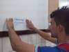 Atividade de adesivagem - Escola Modelo Luís Eduardo Magalhães - Juazeiro-BA - 21.05.15