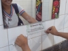 Adesivagem de escolas mobilizam alunos e professores