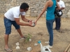 Atividade de arborização da orla de Juazeiro - Projeto Escola Verde - Juazeiro-BA - 26.06.15