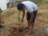 Atividade de arborização da orla de Juazeiro - Projeto Escola Verde - Juazeiro-BA - 26.06.15