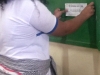 Atividade de Adesivagem na Escola Profº Humberto Soares, Petrolina-PE, 01.04.2014