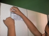 Atividade de Adesivagem na Escola Municipal Professora Zélia Matias, Petrolina-PE, 31.03.2014