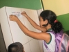 Atividade de Adesivagem na Escola Municipal Professora Zélia Matias, Petrolina-PE, 31.03.2014