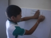 Atividade de Adesivagem na Escola Municipal Professora Zélia Matias, Petrolina-PE, 31.03.2014