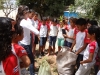 Atividade de Arborização na Escola José Padilha de Souza - Juazeiro - BA, 18/09/2013
