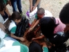 Atividade de Arborização na Escola Bruna Negreiros, N7, Petrolina - PE