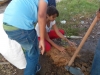 Atividade de arborização - Escola Nossa Senhora Rainha dos Anjos (CAIC) - Petrolina-PE - 09.04.2015