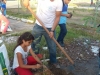 Atividade de arborização - Escola Nossa Senhora Rainha dos Anjos (CAIC) - Petrolina-PE - 09.04.2015