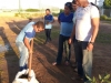 Atividade de arborização - Escola Nossa Senhora Rainha dos Anjos (CAIC) - Petrolina-PE - 09.04.2015