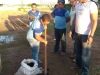 Atividade de arborização - Escola Nossa Senhora Rainha dos Anjos (CAIC) - Petrolina-PE - 09.04.2015