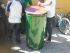 Entrega dos tambores coloridos para Coleta Seletiva na Escola Professor Simão Amorim Durando - Petrolina-PE - 04.06.2014