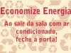 Adesivos de sensibilização ambiental