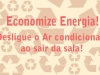 Adesivos de sensibilização ambiental