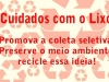 Adesivos de sensibilização ambiental