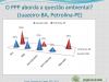 Gráfico 12. Distribuição percentual da ocorrência da menção à temática ambiental no PPP. Todos os níveis