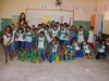 alunos produziram jardineiras para cultivo de hortalicas - Escola Odete Sampaio 2 - Petrolina-PE (17-10-2012)